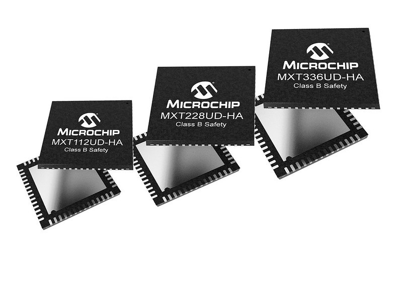 Microchipが安全認証取得済みの電化製品向け静電容量式タッチスクリーン コントローラ ファミリを発表