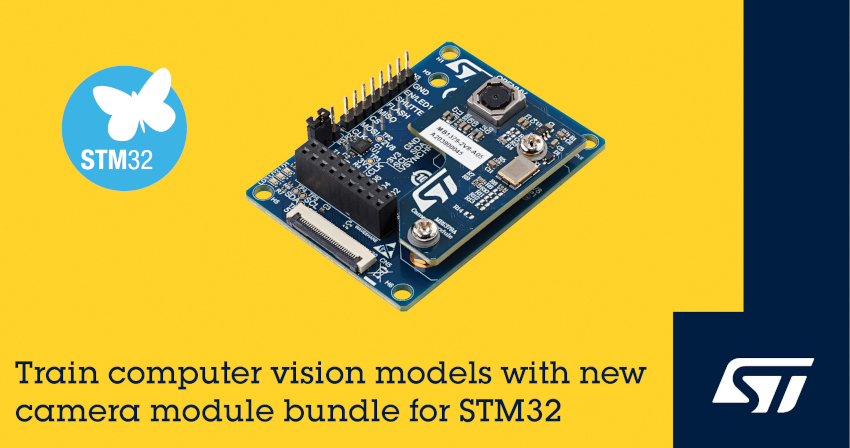 STマイクロエレクトロニクスがSTM32マイコンで低コストのコンピュータ・ビジョン開発を可能にするエッジAI スタータ・キットを発表