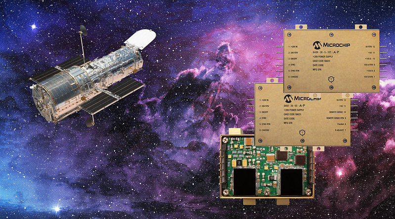 Microchipが宇宙グレード スタンダード ノンハイブリッド電源コンバータ ファミリに28 V入力の耐放射線製品を追加