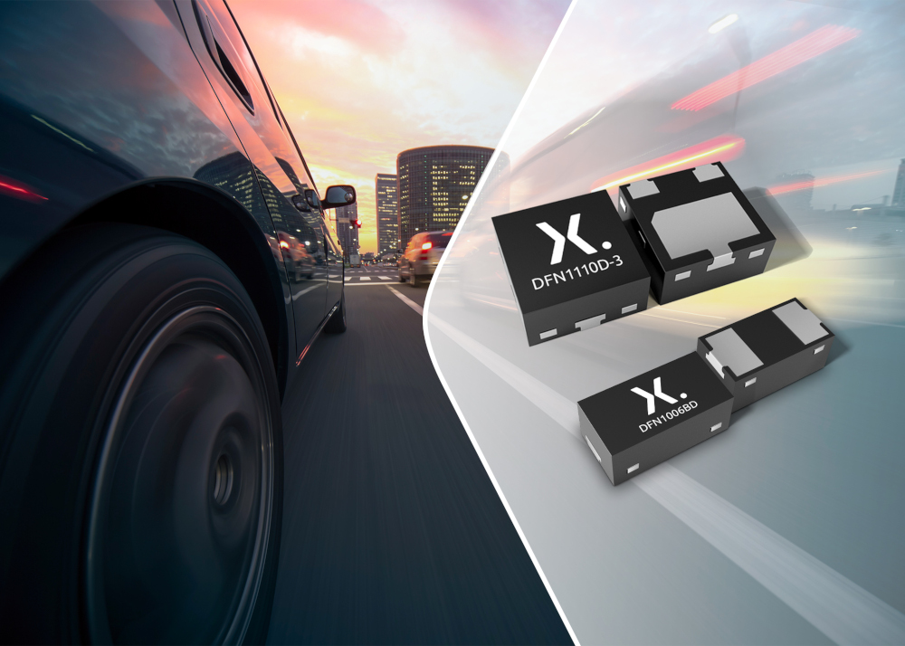 Nexperiaが小型サイド・ウェッタブル・フランクDFNパッケージ封止のディスクリート製品ラインナップ拡充を発表