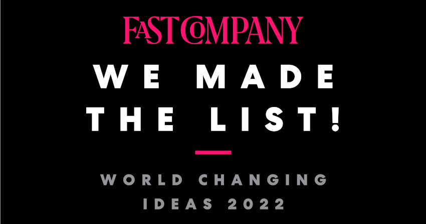 アンビックが『FAST COMPANY』誌の2022年World Changing Ideas Awardsで特別賞を受賞