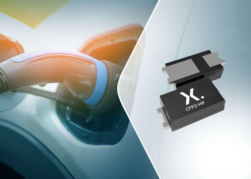 Nexperiaが新車載CFP2-HPデバイスを発表、クリップボンドFlatPower（CFP）パッケーに封止されたダイオード製品ラインナップを拡充