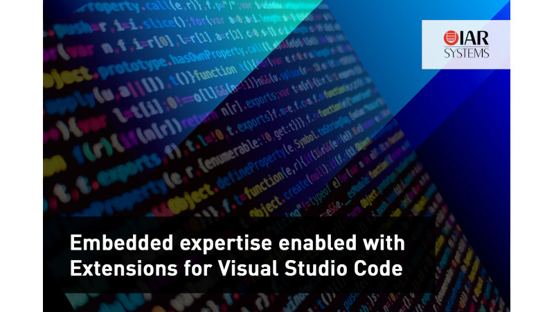 IARシステムズが開発者のニーズに対応したVisual Studio Code拡張機能を発表