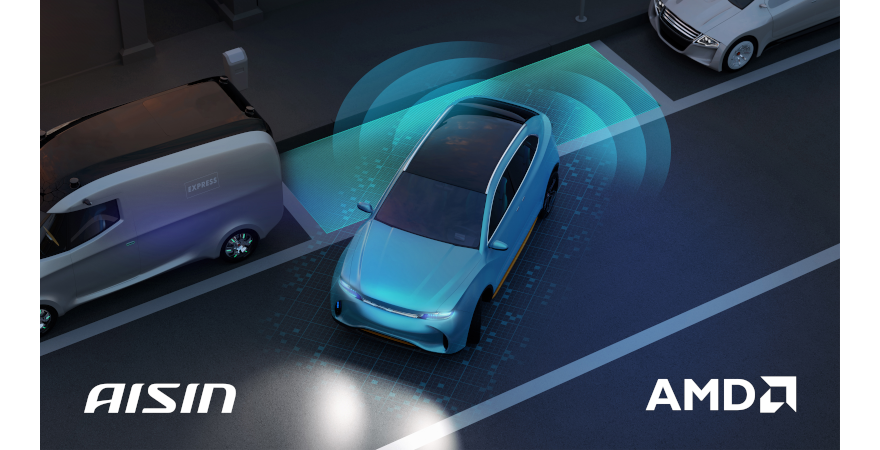 AMDがアイシンの次世代自動駐車支援（APA）システムに採用