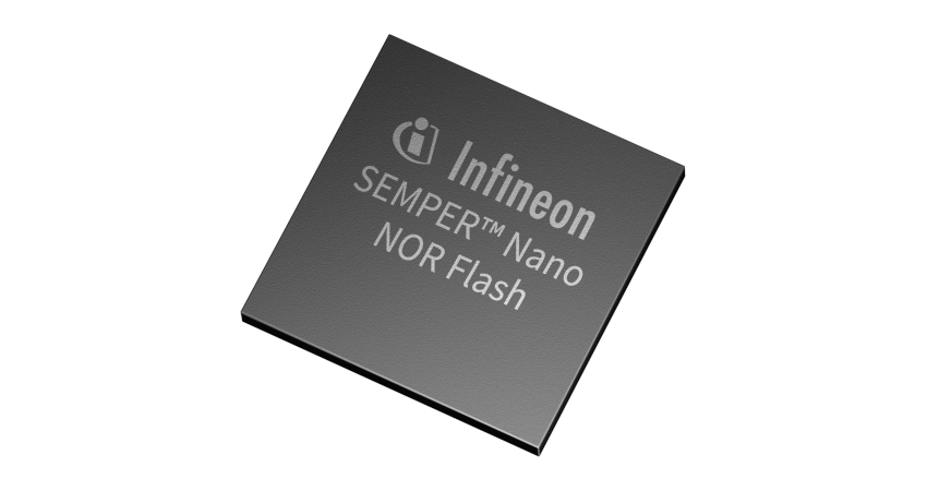 インフィニオンが256Mbit SEMPER™ Nano NORフラッシュ メモリを発表