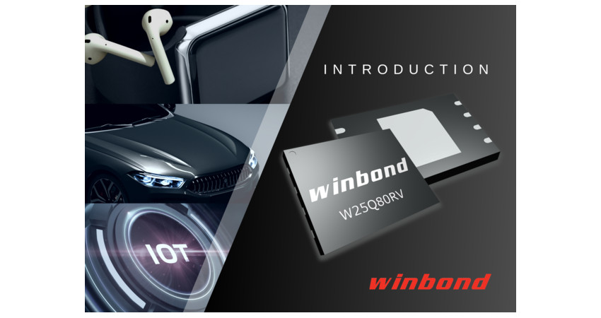 ウィンボンドが実装面積が限られたIoTアプリケーション向けに次世代8MビットシリアルNORフラッシュを発表