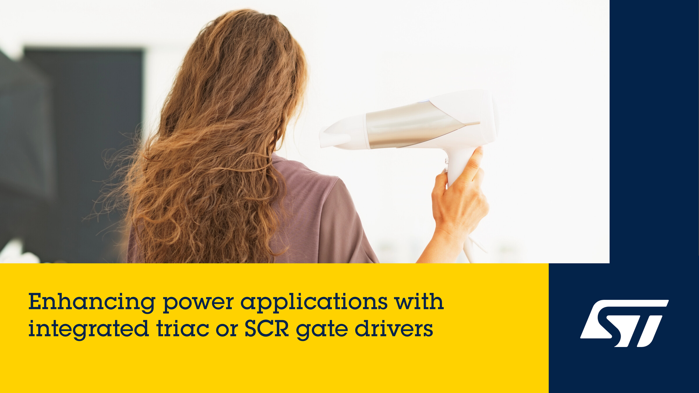 STマイクロエレクトロニクス、小型家電の省スペース化を実現する超小型サイリスタ・ドライバを発表