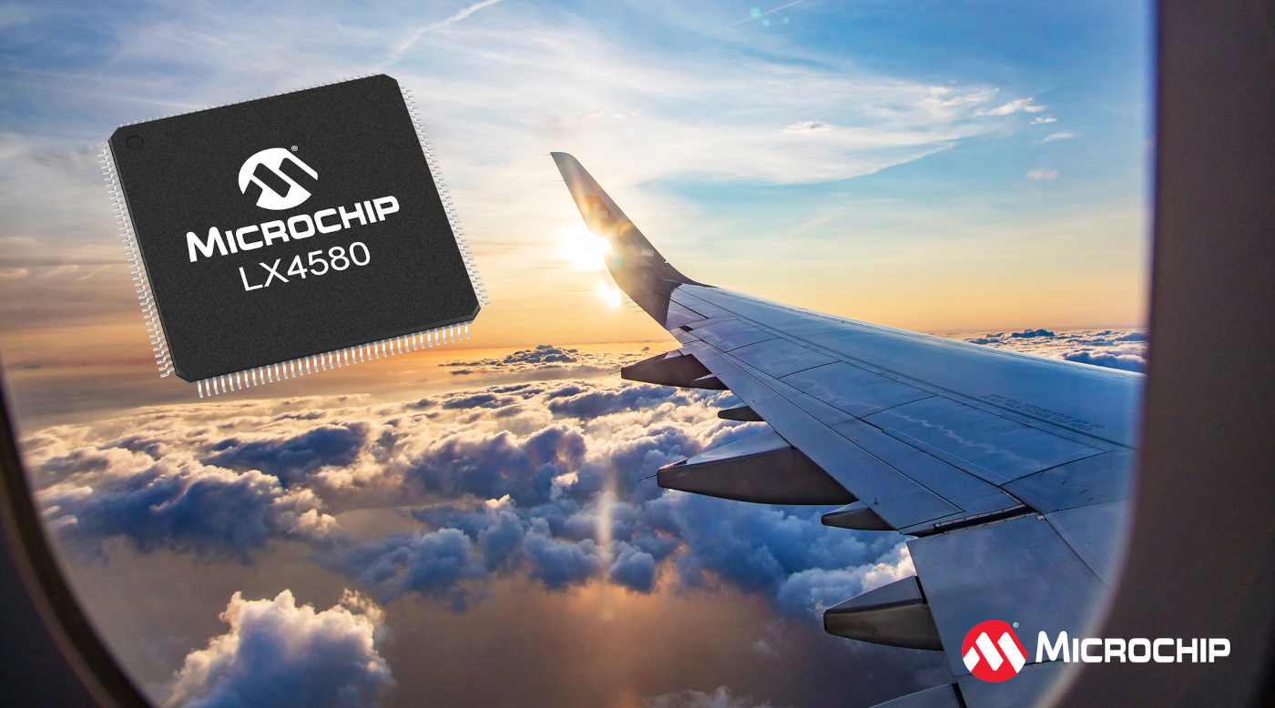 Microchip社、航空宇宙/防衛アクチュエーション システム向けに高集積24チャンネル ミクストシグナルIC LX4580を発表